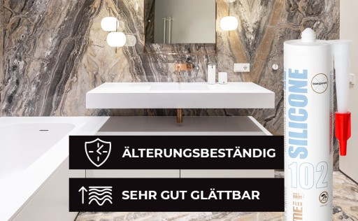 Pružný sanitárny silikón FOME FLEX šedý 310ml PREMIUM kvalita