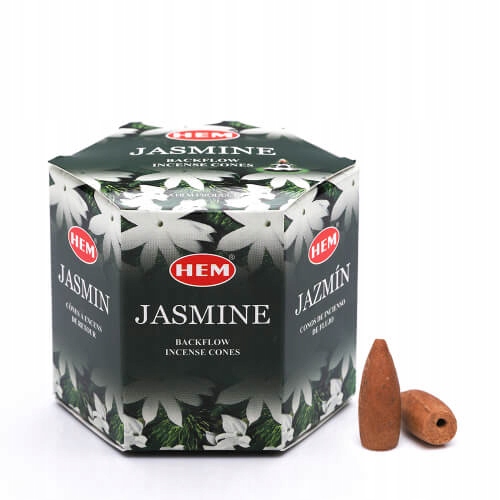 INDICKÉ VONNÉ TYČINKY BACKFLOW JASMINE JASMINE LEM 40 ks.