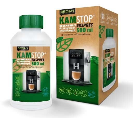Tekutý odstraňovač vodného kameňa pre kávovary, 500 ml