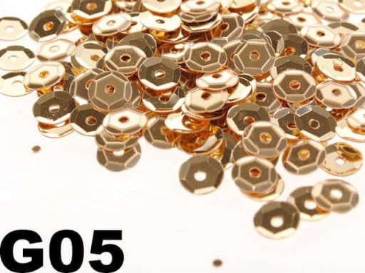 KLASICKÉ BROKOVANÉ FLITRE - FARBY 6mm/15gram - G05