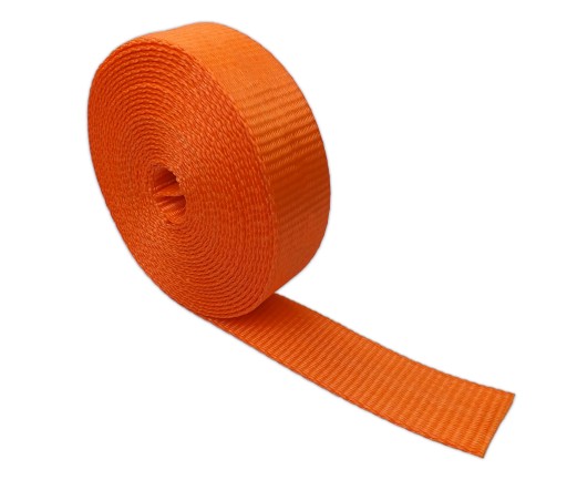 Páska polyesterová páska šírka 25 mm 1T oranžová