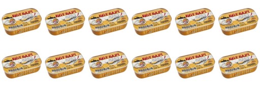 Marocké sardinky v čili oleji Hot Safi 0,125 kg