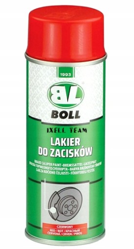 Boll farba na brzdové strmene červený sprej 400ml