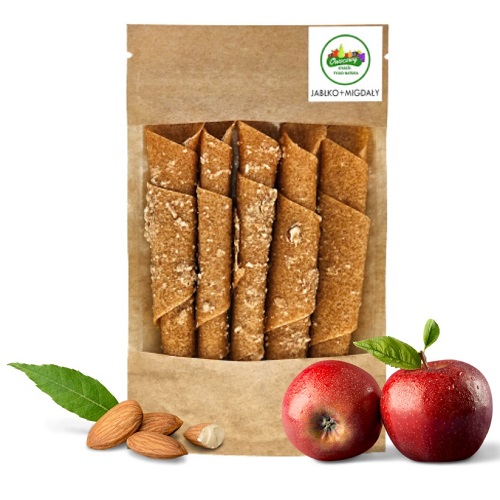 Jablkovo-mandľové ovocné rolky 50 g