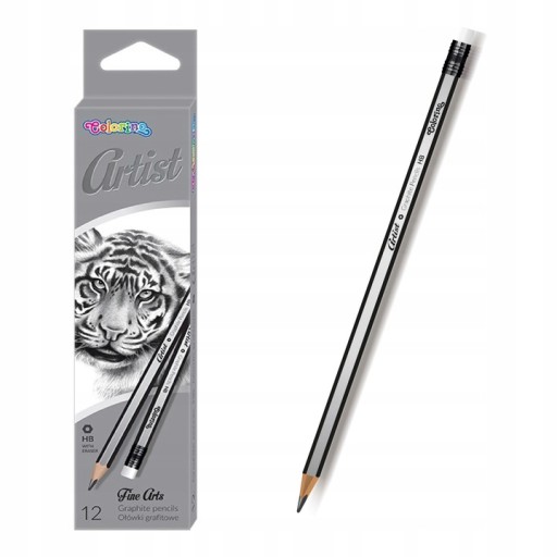 COLORINO UMELECKÁ GRAFITOVÁ ceruzka HB 12 KS 39514