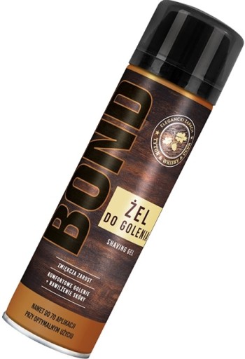 BOND Tobacco & Whisky & Cedar gél na holenie 200 ml