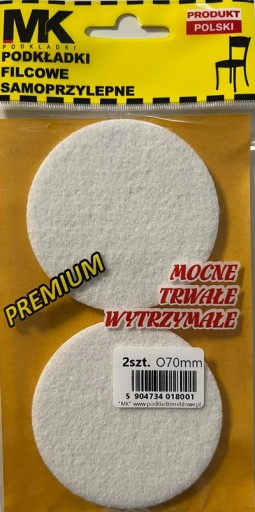 PREMIUM FI PLSTENÉ PODLOŽKY 70MM BIELE