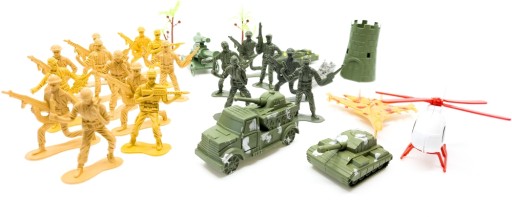 VOJENSKÝ VOJENSKÝ VOJENSKÝ SET ŻÓŁNIERZYKI