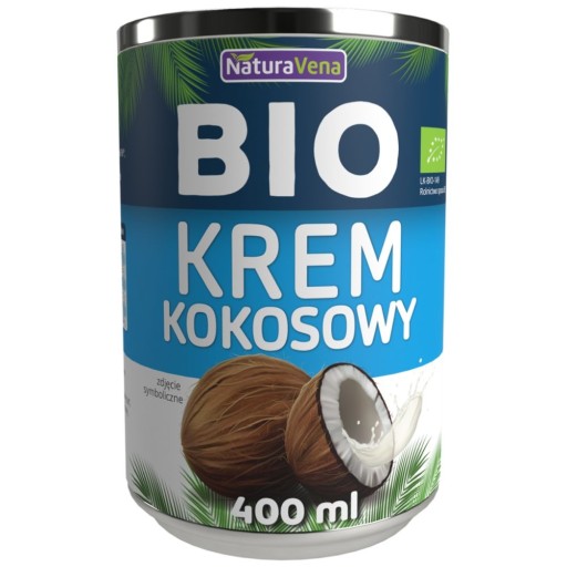 Kokosový krém 17% 400ml Bio - NaturAvena