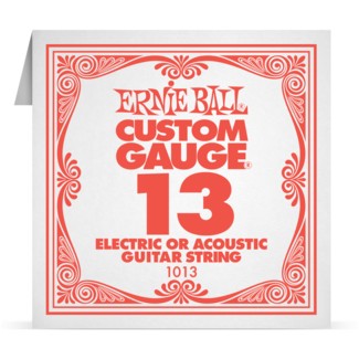 Struna Ernie Ball Electric/Acoustic Plain .013