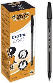 BIC Cristal Exact guľôčkové pero čierne