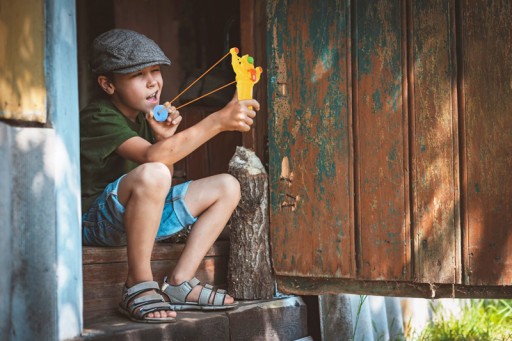 Soft Bullet Launcher Prak Dinosaur