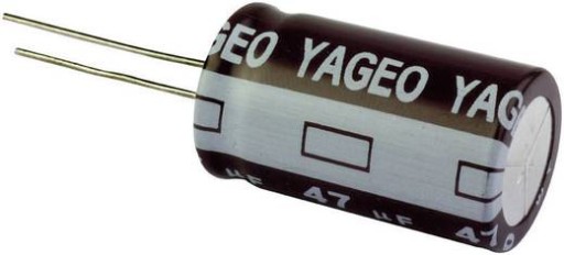 Elektrolytické kondenzátory 1uF 63V 105°