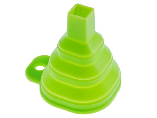 Opakovane použiteľný silikónový lievik, 60 mm miska