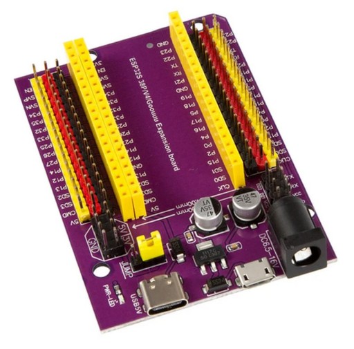 PROTOTYPOVÁ DOSKA PRE ESP32 USB-C USB MICRO SHIELD EXTENSION BOARD