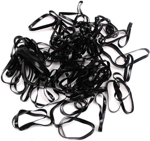 BLACK Erasers VLASY TIENSKA BRAIDS ÚČESY 50 kusov