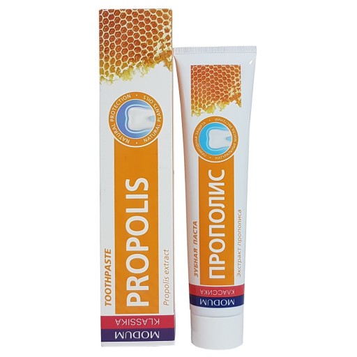 ZUBNÁ PASTA s PROPOLIS MINT bez fluoridu veľká tuba XXL 150g PROPOLIS