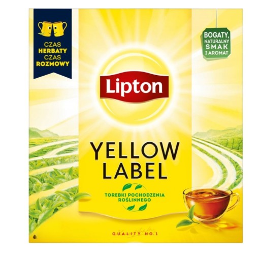 Lipton Yellow Label čaj čierny expresný 100