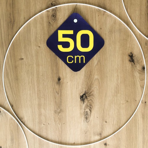 BIELA kovová obruč 50 cm