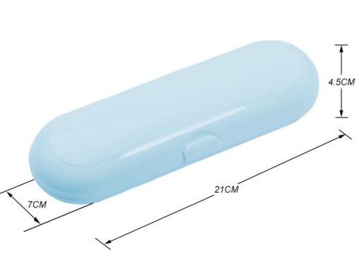 Univerzálne puzdro na elektrické zubné kefky Oral-B, modré