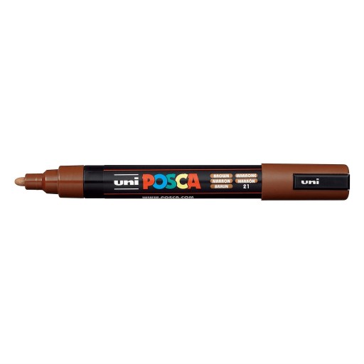 Posca PC-5M hnedá plagátová fixka