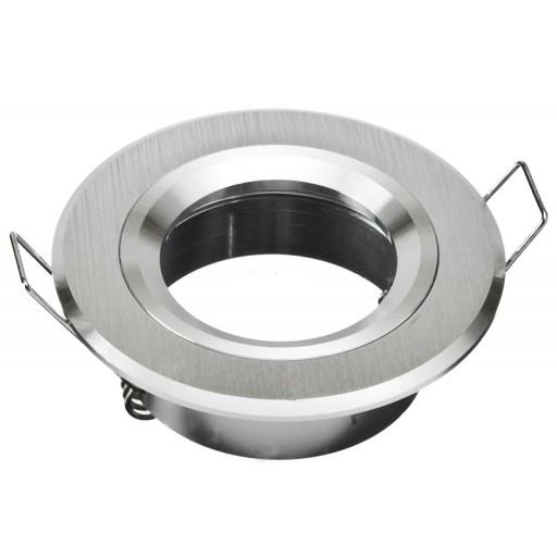 Halogénové ALUMINIUM svietidlo, okrúhle, LED + GU10