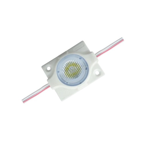 Modul 1 LED 2835 12VDC studená biela 1,5W IP68