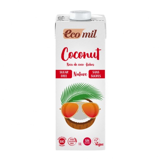 Kokosový nápoj bez cukru, BEZ SKLA. BIO 1 r