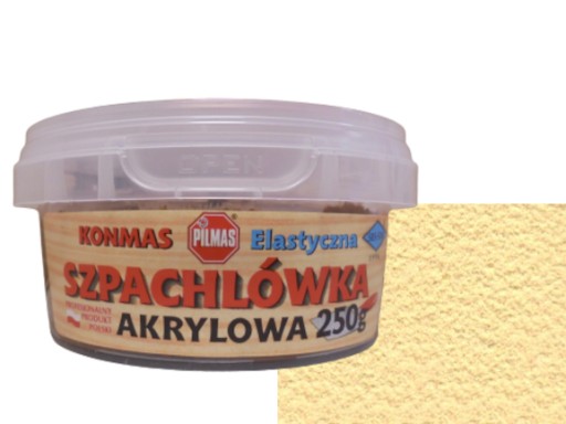 AKRYLOVÝ TMEL ELAST KONMAS 250g SVETLÁ BOROV