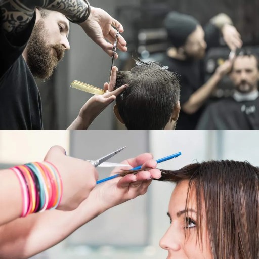 Nožnice na strihanie vlasov, sada nožníc na vyprážanie