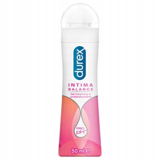 DUREX intímny gél INTIMA BALANCE pH šetrný 50 ml Lubrikant na vodnej báze