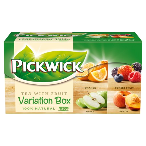 Pickwick čierny čaj s ovocím 4 skvelé príchute NOVINKA Z
