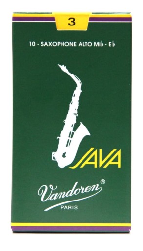 VANDOREN JAVA GREEN alt saxofónové rákosky 3.5