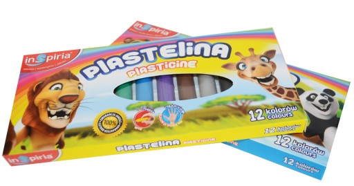 INSPIRIA PASTELOVE PLASTELINE 12 FARIEB 7574 SCHE