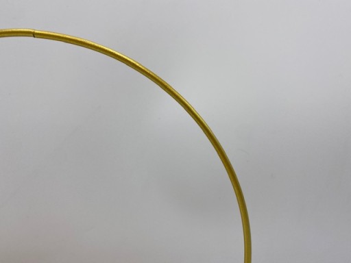KOVOVÝ RÁF KOLESA PRÍvesok lapač snov 25 CM ZLATÝ VIANOČNÝ KRÉM DIY
