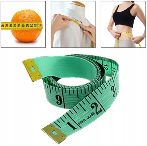 KRAJČÍRSKY METER CENTIMETER METER 150CM mix farieb