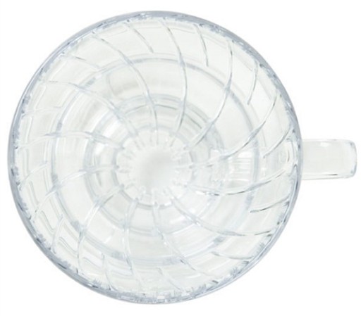 HARIO ODKAPÁVAČ KÁVY PLASTOVÝ TRANSPARENT V60-01