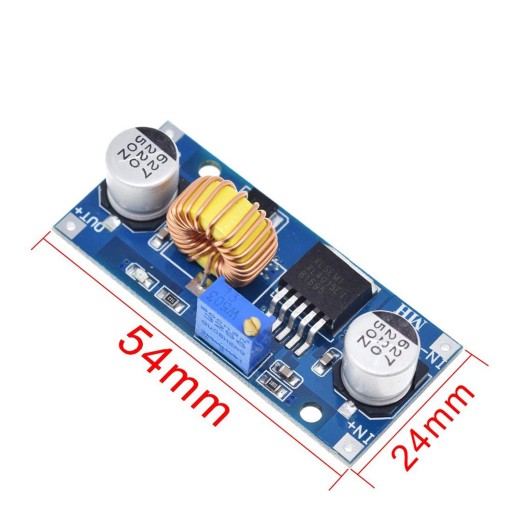 XL4015 znižovací menič 5A 1,25V-36V DC-DC