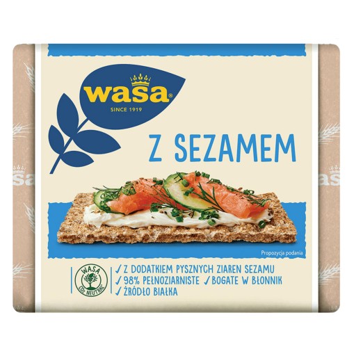 Wasa Delikatess Sesam Knäckebrot sezamový 220g