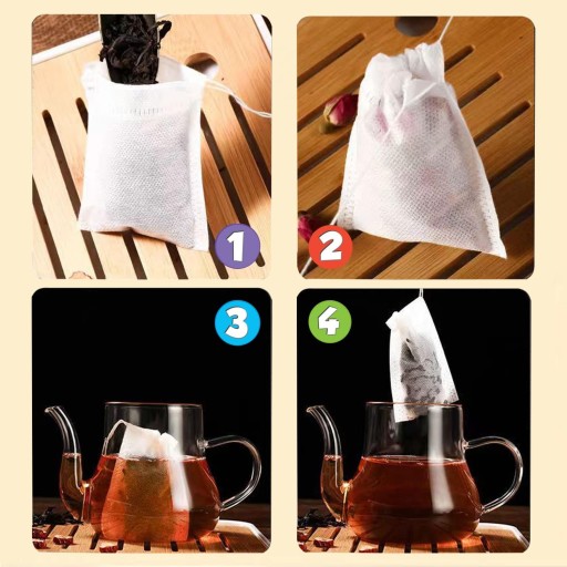 SÁČKY SÁČKY INTENDER NA VARENIE ČAJU BYLINKY FILTER 100 ks