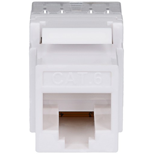 Keystone Modul RJ-45 LAN zásuvka CAT.6 biela