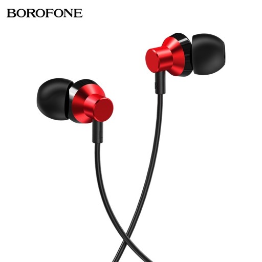 BM35 Audio slúchadlá 3,5 mm jack s KOVOVÝM mikrofónom