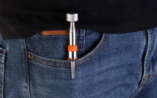MAGNETICKÝ UCHOVÁVAČ, TELESKOPICKÝ MAGNET, DLHÝ, SILNÝ