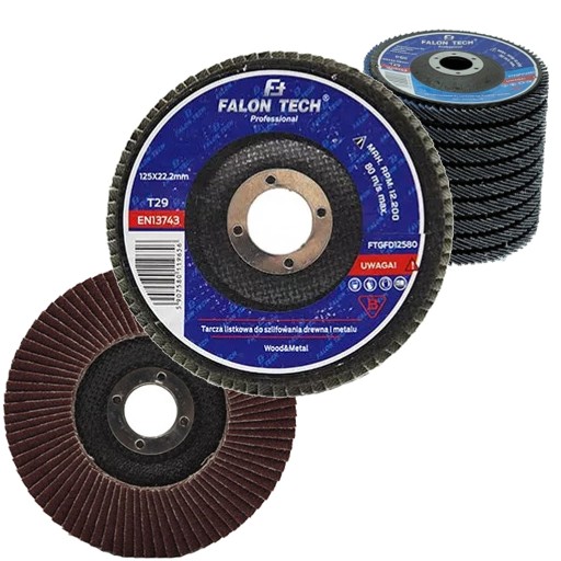 KLAPKOVÝ KOTÚČ NA BRÚSENIE 125mm GR 120