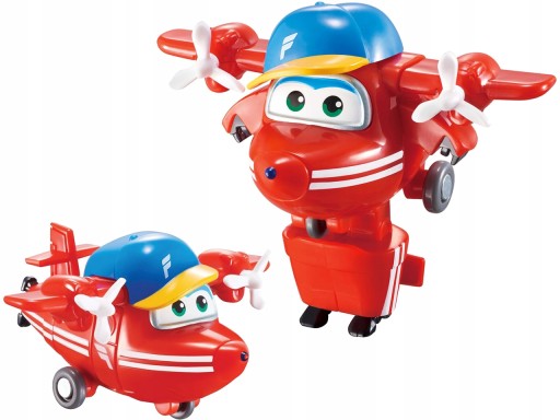 Transformačný robot Super Wings Flip plane