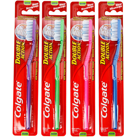 Zubná kefka Colgate medium mix farby DE