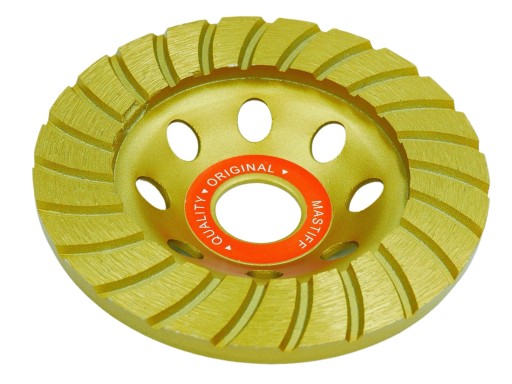 POHÁROVÝ KOTOUČ NA TURBO BRÚSENIE BETÓNU 115 MM