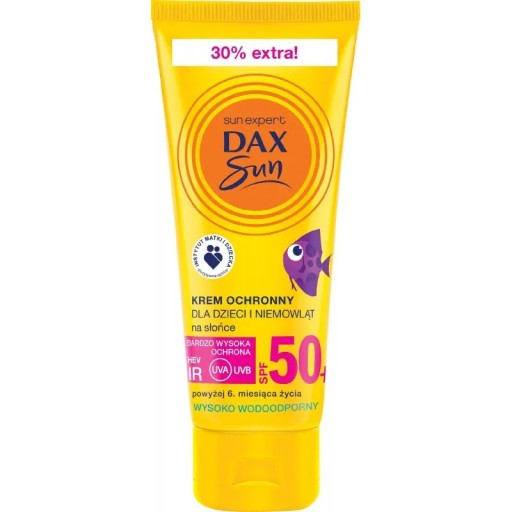 DAX SUN Ochranný krém pre deti a dojčatá SPF 50+, 75 ml