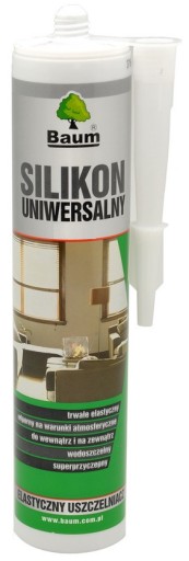 BAUM UNIVERZÁLNY SILIKÓN BIELY 280ML