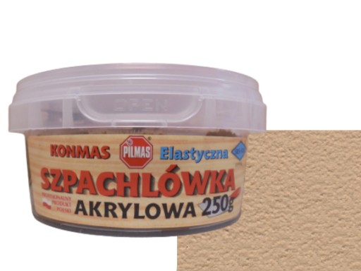 AKRYLÁTOVÁ PLNIČKA ELAST KONMAS 250g DUB TMAV